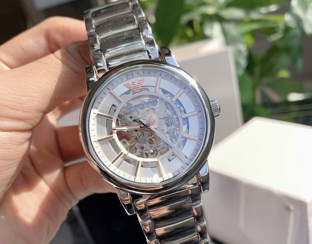Armani 阿玛尼Ar1980机械男士腕表 支持香港、美国直邮 正品！全国联保！Armani 阿玛尼Ar1980机械男士腕表。前后镂空设计 ...