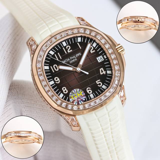 Uniform price: Patek Philippe 5167 300G platinum large T square full diamonds fu Uniform price: Patek Philippe 5167 300G platinum large T square full diamonds fu