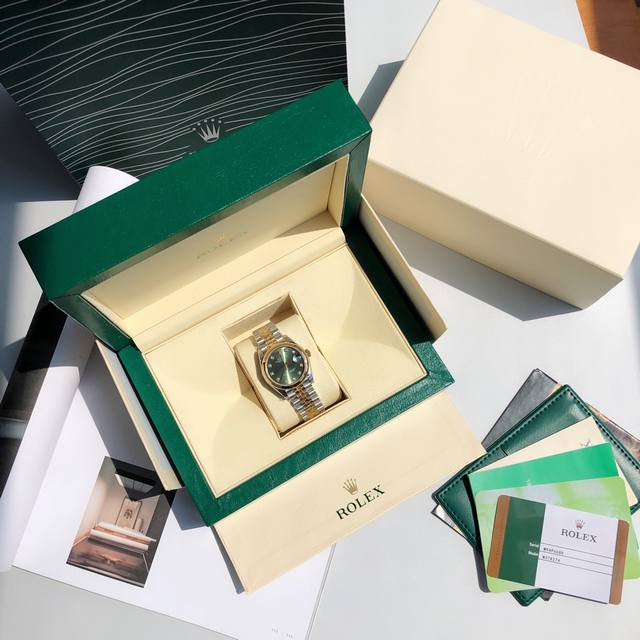 Rolex Women's Oyster Perpetual Watch! The case is 31mm in diameter. Forged from Rolex Women's Oyster Perpetual Watch! The case is 31mm in diameter. Forged from