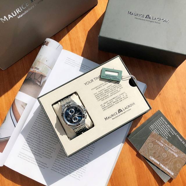 Maurice Lacroix Aikon Collection, an exclusive new three-eye chronograph watch w Maurice Lacroix Aikon Collection, an exclusive new three-eye chronograph watch w