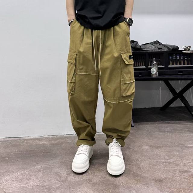 Vans Overseas Version American High Street Functional Retro Cargo Pants Casual P