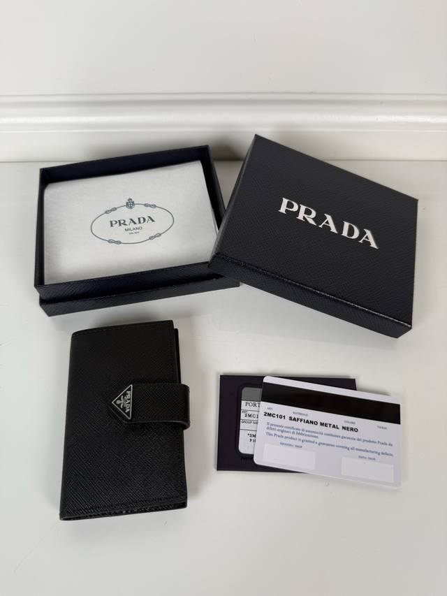 Pico cross-pattern card holder, unisex, black, model 2Mc101, size 11