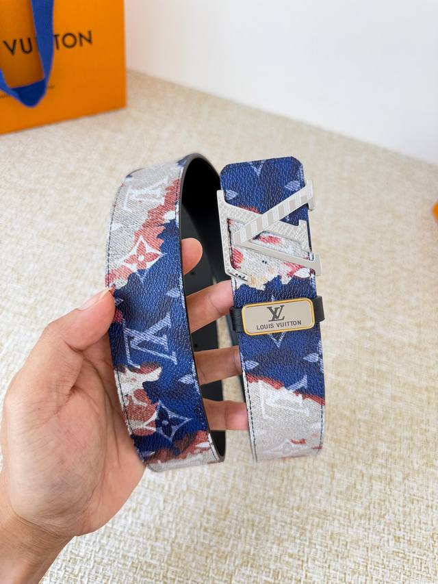 Product Name: Louis Vuitton Belt - Original Single Belt Model: Hook, Classic Pur