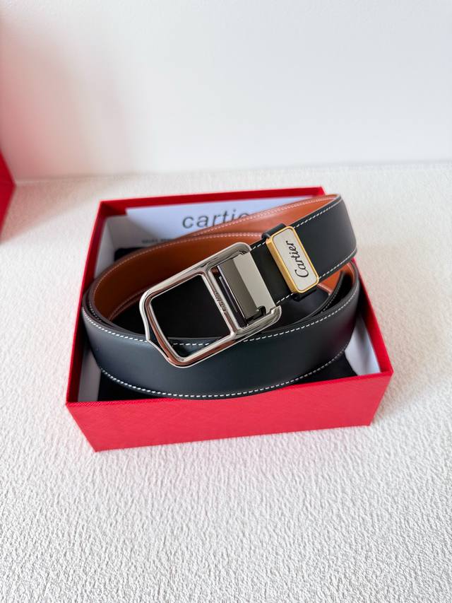 Product Name: Cartier Original Belt/Leather Bag Model: Hook buckle, original cla