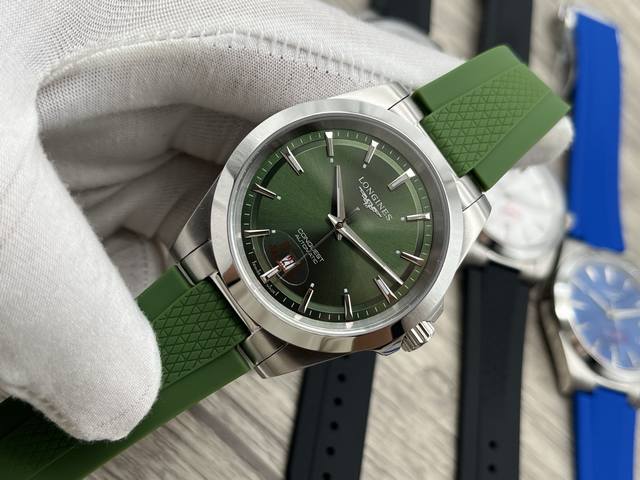 金+20 Jh Factory2025全新推出浪琴Longines-浪琴康卡斯悦动系列 机芯 搭载全自动机械机芯，全新塑封原装机 表壳 “锤压式”316S精培钢