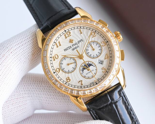 New Patek Philippe Complications Chronograph Series with Diamond-Studded Finish
