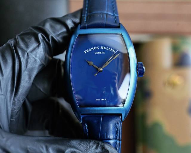Franck Muller 55*42*13Mm Automatic mechanical movement, double-sided calfskin le