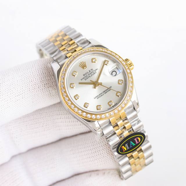 Diamond-enhanced 1170Madv2 version upgrade for Rolex Datejust 31Mm! Rv1 This upg