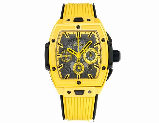 Ms 宇舶 Hublot-全新彩色“陶瓷工艺” 灵魂Big Bang系列 以赛车为灵感，推出全新Spirit Of Big Bang限量腕！腕表结合Spirit