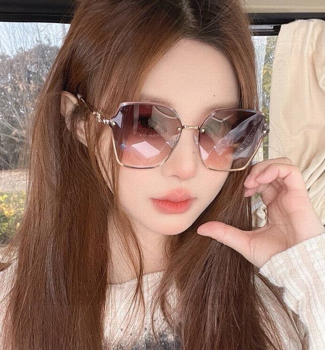 Chanel Fashion Frameless Sunglasses Lenses Top Luxury Quality [Kiss] Extraordina