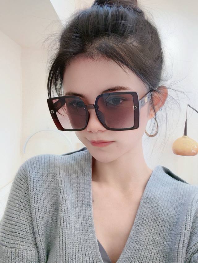 Dior - New Spring Collection, Trendy Square-Frame Polarized Sunglasses, High Qua