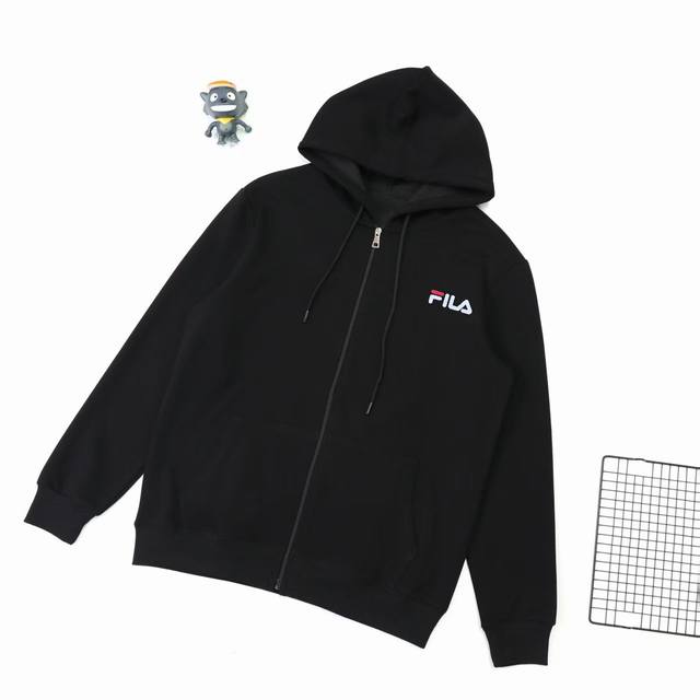 New Arrival: Fila 25Ss Autumn Classic Silicone Printed Logo Hooded Cardigan! Mad New Arrival: Fila 25Ss Autumn Classic Silicone Printed Logo Hooded Cardigan! Mad