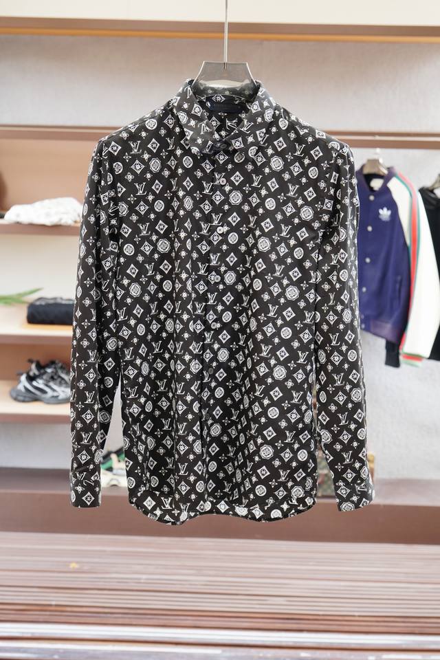 Lv Louis Vuitton - 2025 New Arrival, Fashionable High-End Men's Shirt Available
