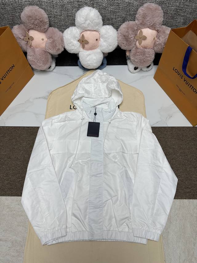 Louis 25 New Pure White Jacket, Unisex, High-Quality Version! Size: SMLXL. Ddd