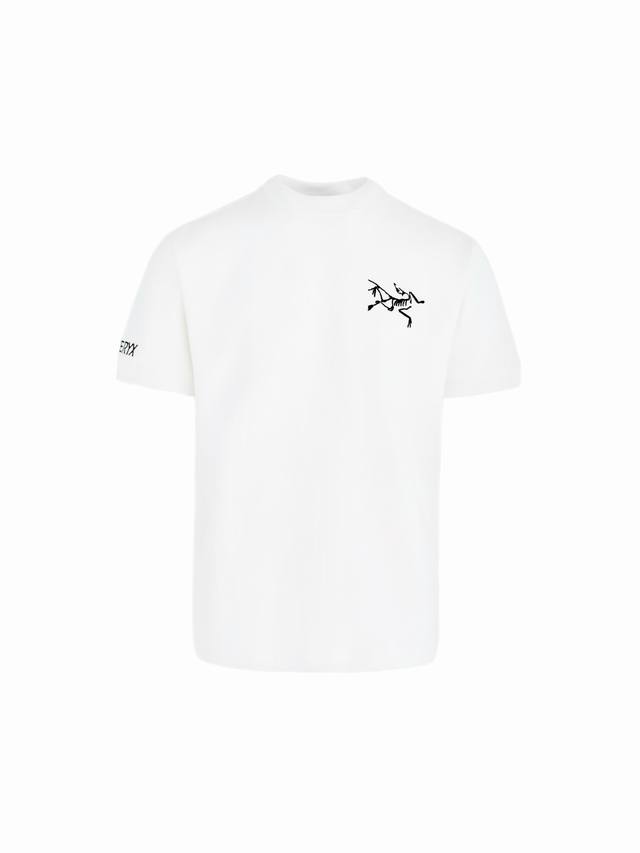 High Quality Arc'teryx Autumn/Winter High-Neck Embroidered Short-Sleeve T-Shirt.