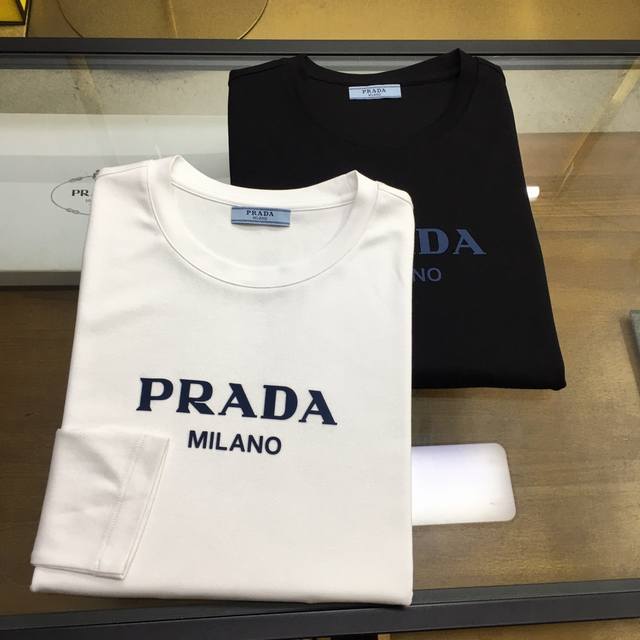 Prad... New Season Casual Long-Sleeve T-Shirt, Top-Tier Trading Company Goods, H