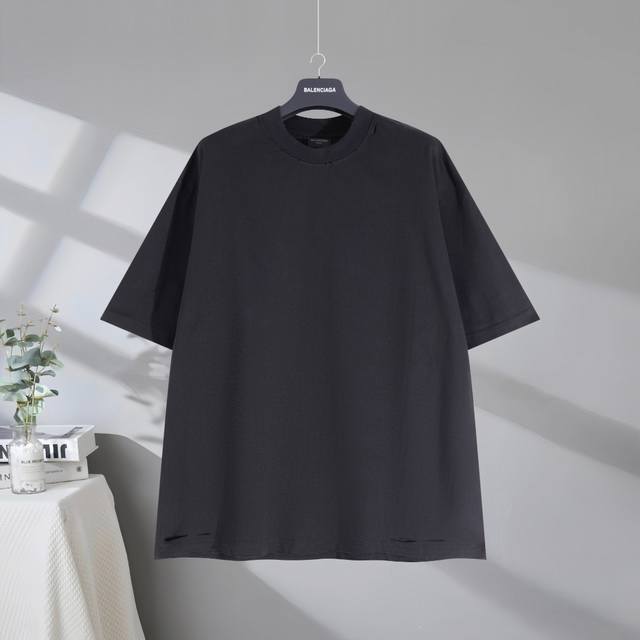 B203# Top-quality Balenciaga 2025Ss 1917 Art Graffiti Distressed Short-Sleeve T-