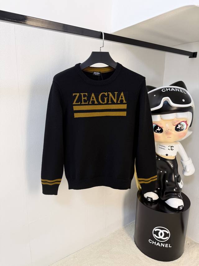 Zegna 25Ss Autumn/Winter New Arrival Sweater - Exclusive Deal! Imported original
