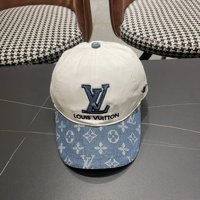 Lv路易威登 韩版街头时尚棒球帽女遮阳帽百搭显脸 小鸭舌帽男Ins潮牌帽子