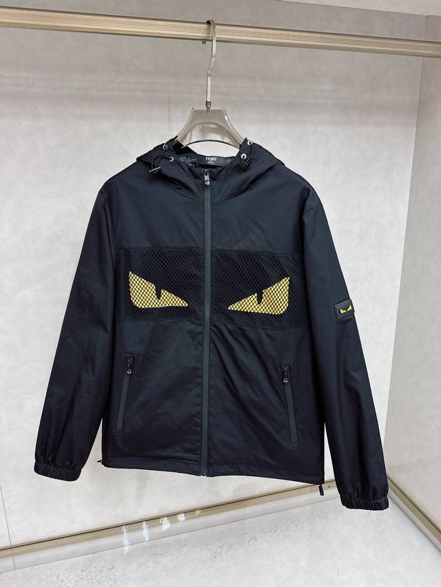 Fendi Exclusive New Men's Jacket - High-End Quality, Simple and Classic, Origina