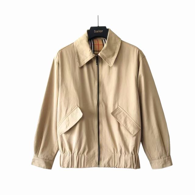 Real Shot Details + Size Chart Burberry Classic Rainbow Check Reversible Jacket