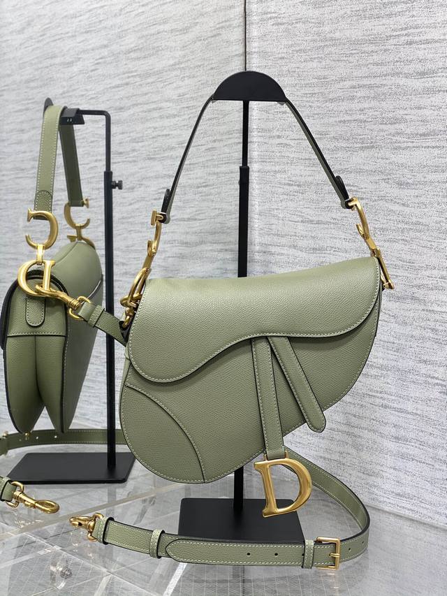 Matcha Green Large Long Shoulder Strap Classic Saddle Bag The king of kings, its Matcha Green Large Long Shoulder Strap Classic Saddle Bag The king of kings, its
