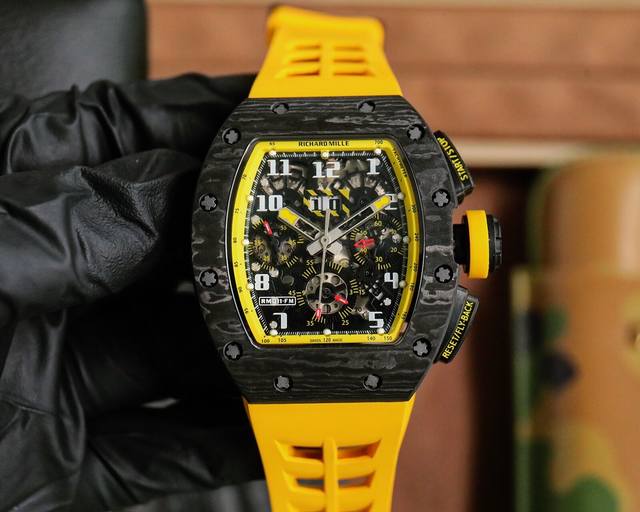 The Richard Mille RM11-03 series perfectly embodies the brand's pursuit of perf