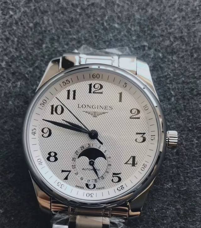 Longines Master Collection Automatic Mechanical Movement Four-Hand Moon Phase Me