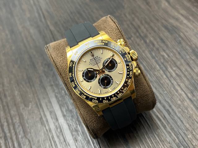 独家实拍图 劳力士迪通拿系列。瑞士7750机芯，全自动机械表 Rolex Daytona Series Fully Automatic Mechanical S