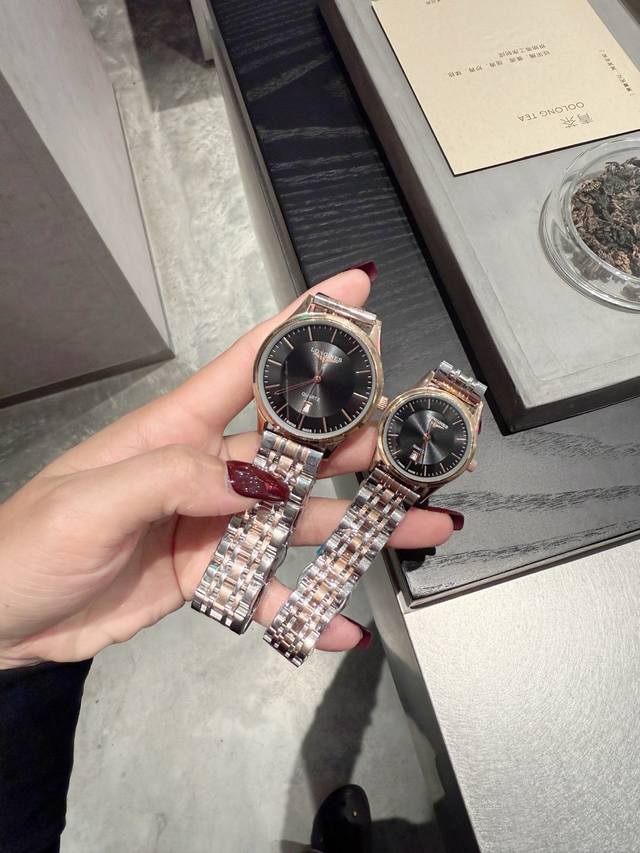 New Longines Platinum 330 Couple's Watch - Classic Three-Hand Design, Noble and New Longines Platinum 330 Couple's Watch - Classic Three-Hand Design, Noble and