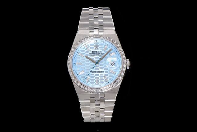 Es Factory Rolex Land-Dweller陆使型V2升级版 尺寸:36Mm9.7Mm 表壳:对版8.9Mm表耳间距及三角坑纹表圈一体式表壳 表链 Es Factory Rolex Land-Dweller陆使型V2升级版 尺寸:36Mm9.7Mm 表壳:对版8.9Mm表耳间距及三角坑纹表圈一体式表壳 表链