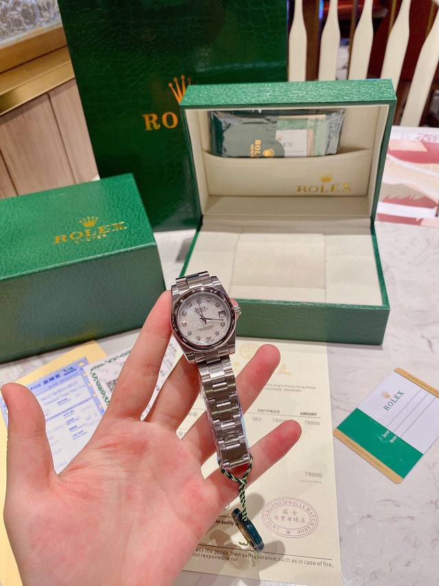 The new Rolex Oyster Perpetual is here! Each one is so beautiful and charming,