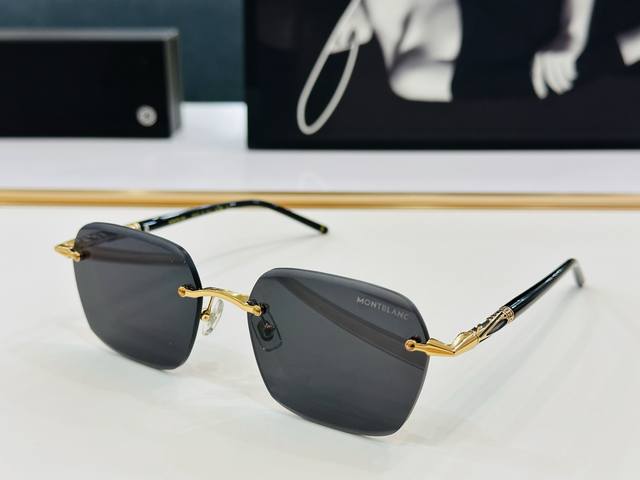 Mb0705S Size: 56 (18-145) Montblanc sunglasses truly showcase a person's taste a