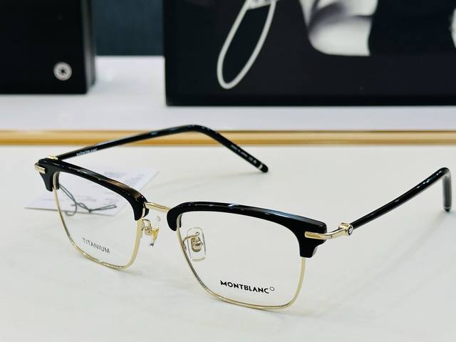 New product from the official website: Montblanc Mb0409O. Size: 52mm (19-145mm).