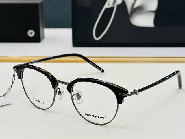 New product from the official website: Montblanc Mb0408O. Size: 49mm (20-145mm).