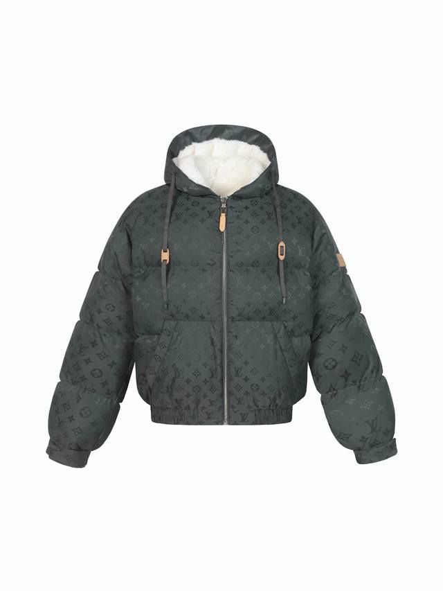 Louis Vuitton 24Ss Ski Collection All-over Print Cotton Jacket (Purchased for 37 Louis Vuitton 24Ss Ski Collection All-over Print Cotton Jacket (Purchased for 37