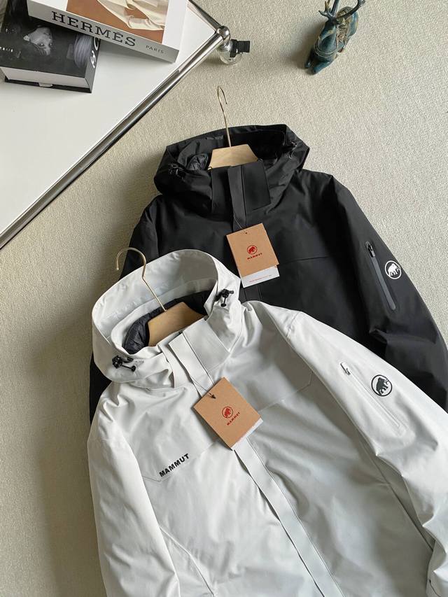 New Arrival Details: High-quality Mammut outdoor lightweight hooded warm down 3-