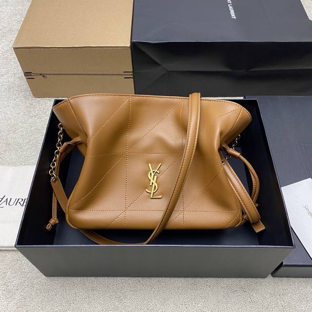Original Leather Brown Lambskin Antique Gold YSL's latest crossbody lucky bag sm Original Leather Brown Lambskin Antique Gold YSL's latest crossbody lucky bag sm
