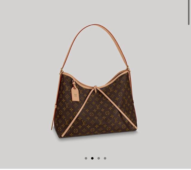 顶级原单 独家实拍 对版内里 M46197大号 路易威登推出崭新 Carryall 中号手袋，以 Monogram 帆布和皮革饰边塑造贴合身形的设计。充裕空间内