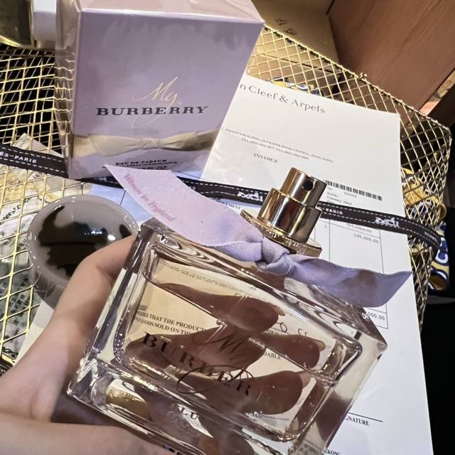 专柜品质 Myburberryblush我的博柏利花之菲香水90Ml Burberry巴宝莉的风衣系列香水Myburberry Blush 花之绯香水 “你的一
