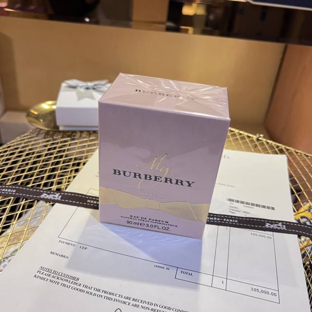 原单品质 Myburberryblush我的博柏利花之菲香水90Ml Burberry巴宝莉的风衣系列香水Myburberry Blush 花之绯香水 “你的一
