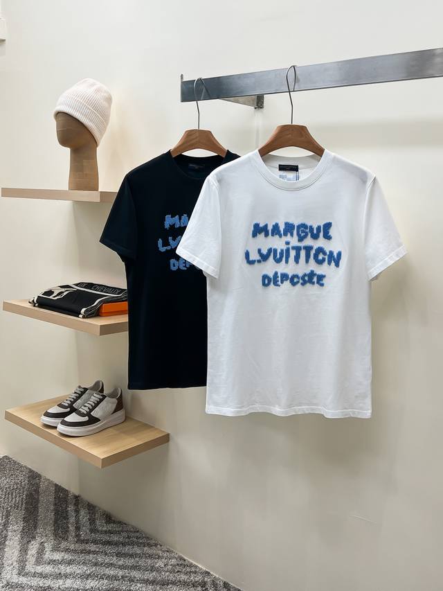 2026Ss New Louis Vuitton (LV) Men's Crew Neck Short-Sleeve T-Shirt, sourced from