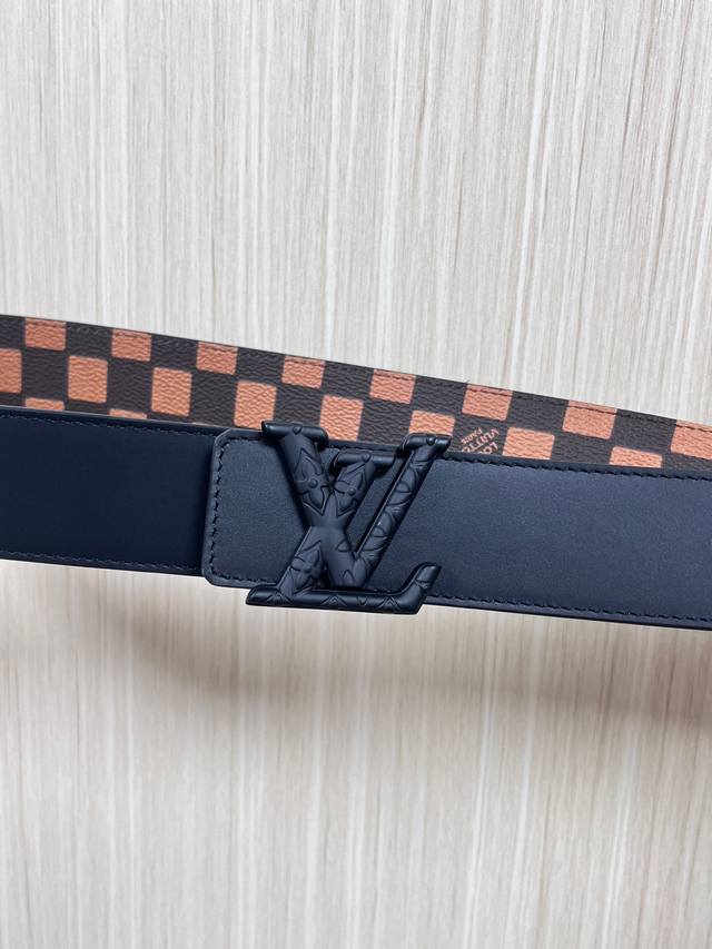 4.0 width, new seasonal style, canvas with orange plaid print, the other side im