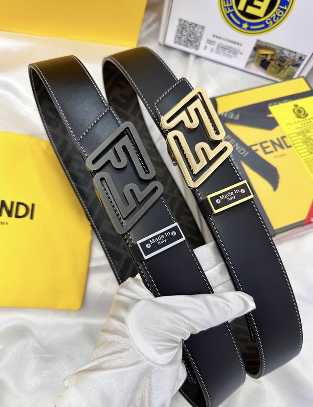 Belt: Fendi. Top-grade original replica. Belt: 100% top-grain cowhide, guarante