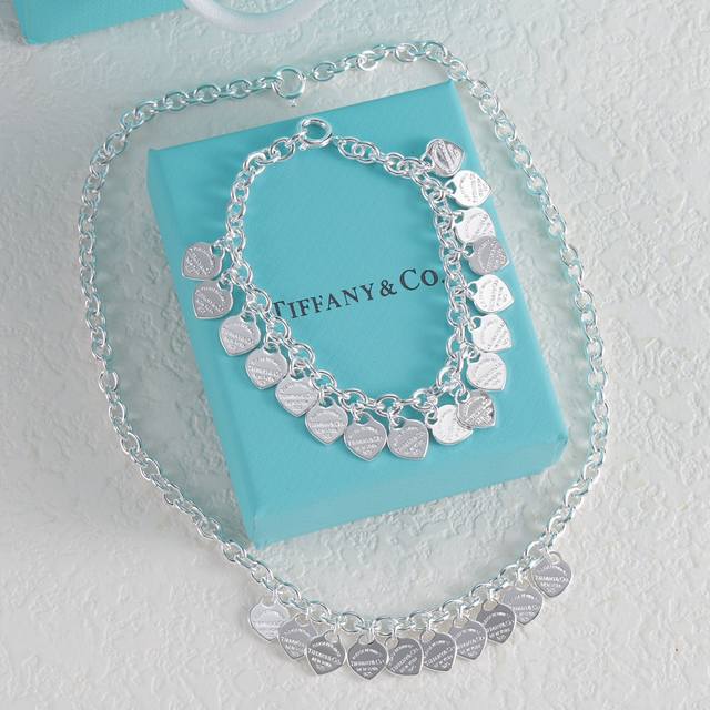 Tiffany Necklace & Bracelet Tiffany Set