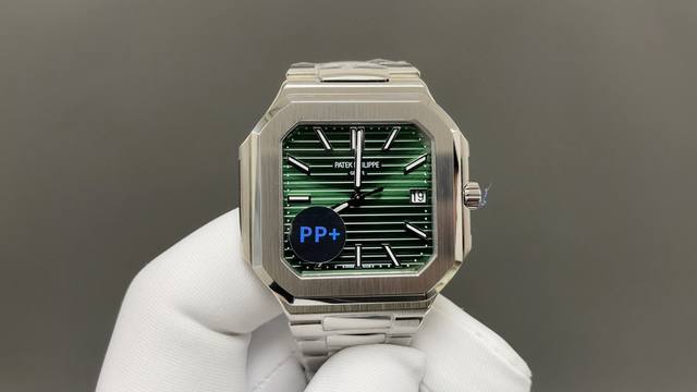 pp+ Patek Philippe Cubitus 5821 Square New Series Watch Highlights: 1. Movement: