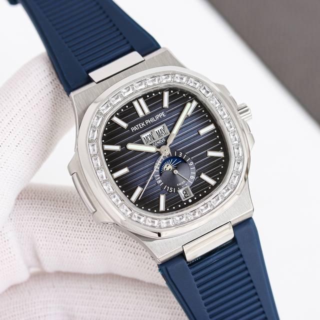 Tw 出品 Tw Factory 高端复刻1-1 Tw推出全新 百达斐丽 pp Bl1鹦鹉螺5726 1A 百达翡丽 鹦鹉螺系列 全新开模全新力作顶级V2版本上
