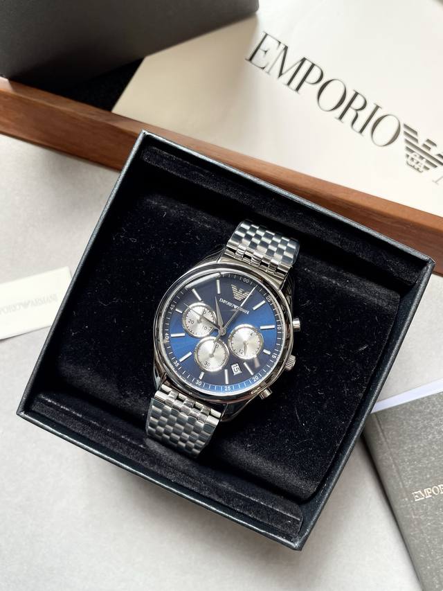 Genuine Armani Emporio Armani Pilot's Watch, Blue Ar11582, Latest Model from Of