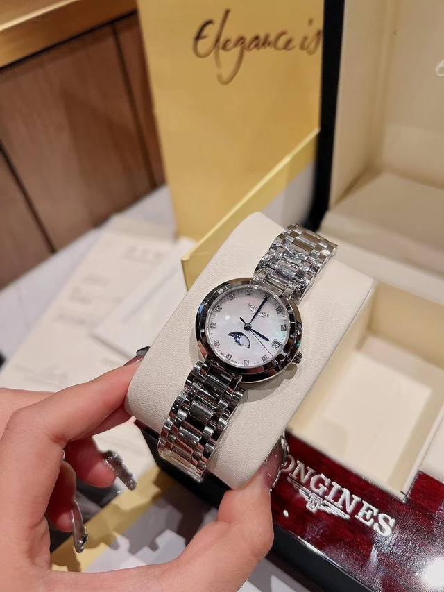 Longines Lin Chi-ling endorses the Longines La Grande Classique collection. Feat