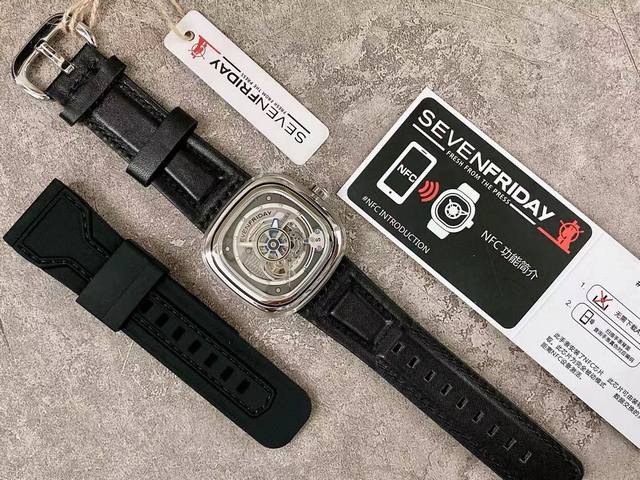 Actual shipping photos. Seven Fridays watch comes with official website NFC fun Actual shipping photos. Seven Fridays watch comes with official website NFC fun